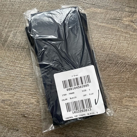 J. Crew Accessories New J Crew Control Top Opaque Tights Navy Blue